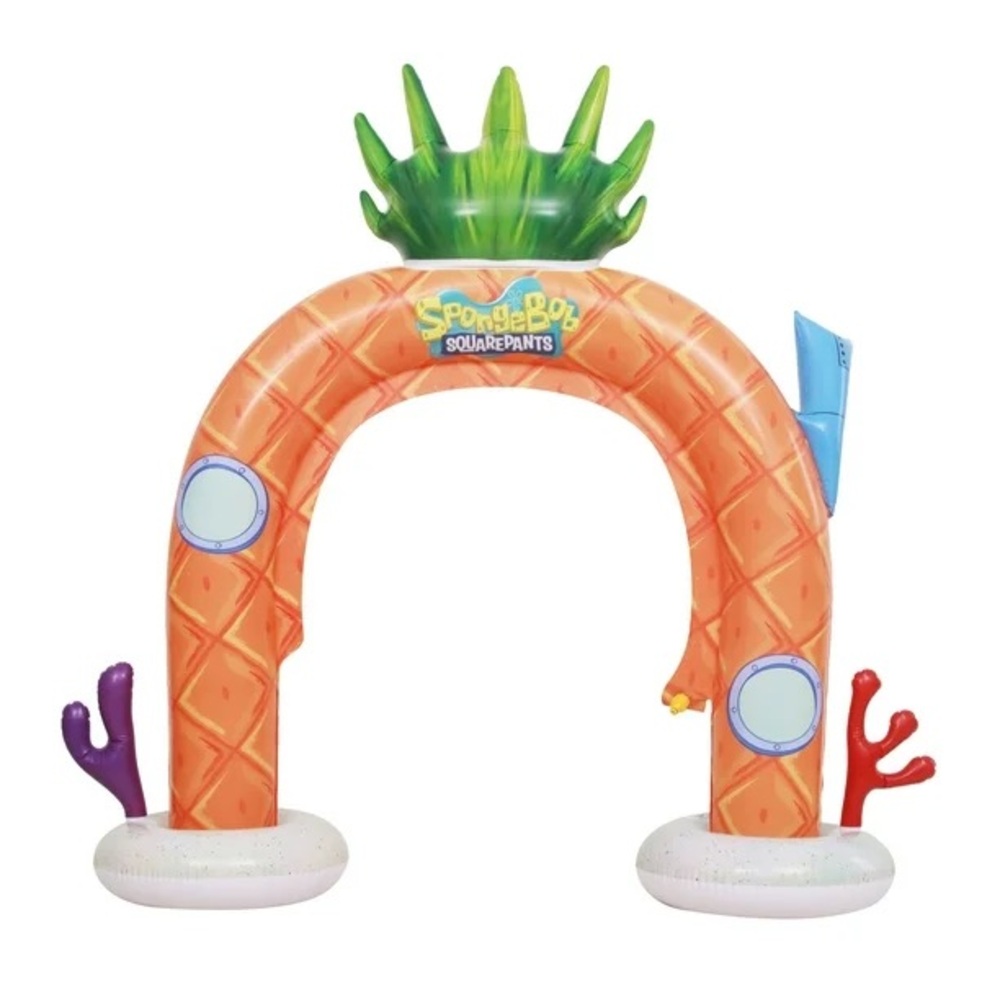 NWT Nickelodeon SpongeBob SquarePants Arch Sprinkler - Picture 2 of 4
